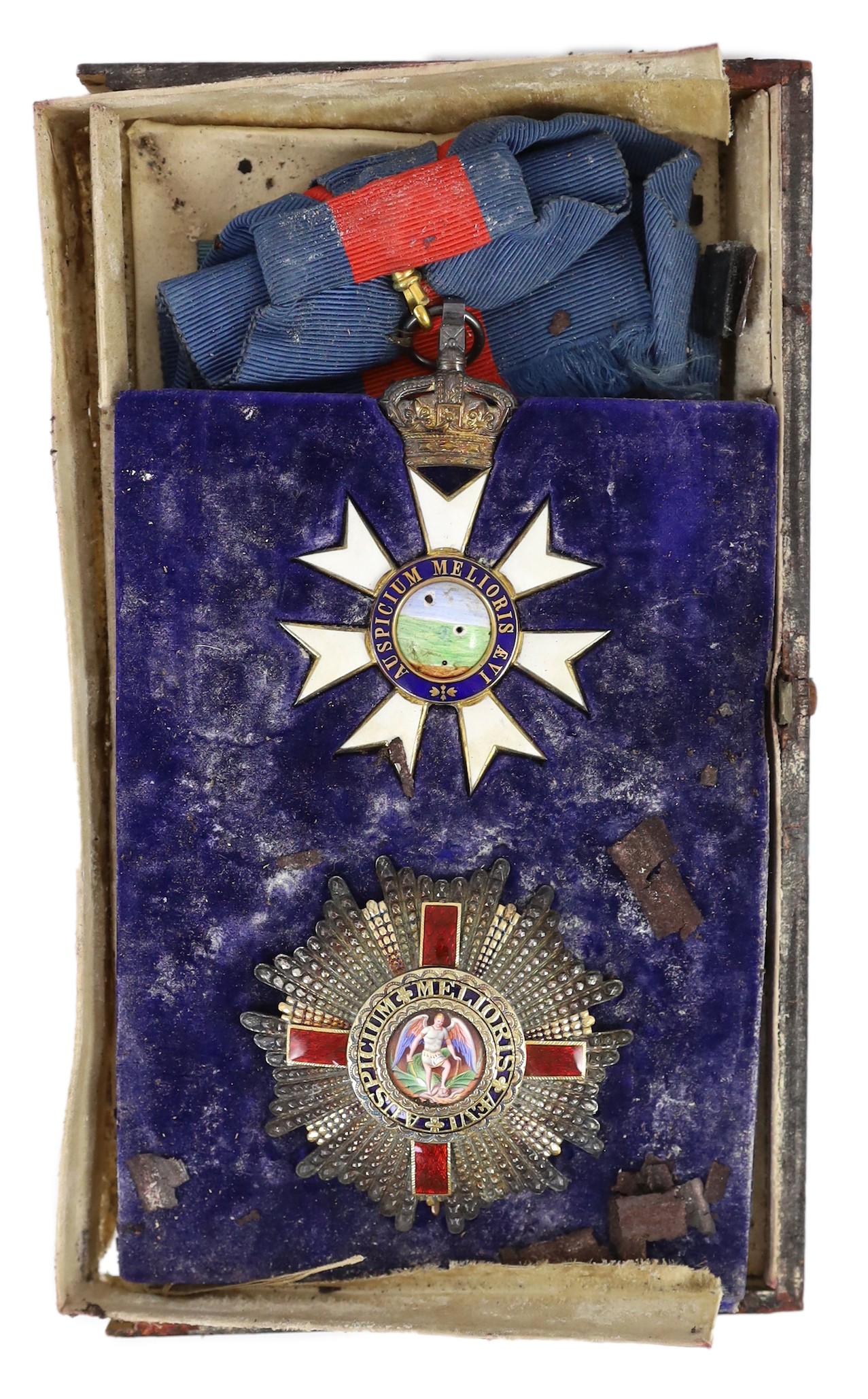 Orders and medals, GCMG and GCVO to Rt. Hon. Sir Cecil Arthur Spring Rice (1859-1918)